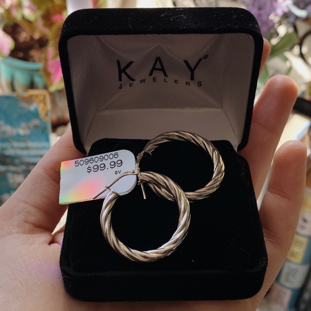 Sterling Silver Hoops